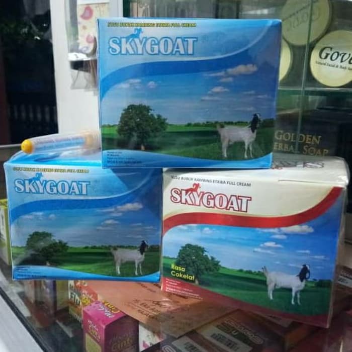 

SKYGOAT Susu Kambing Etawa MURNI Original BPOM SKY GOAT COKLAT VANILA