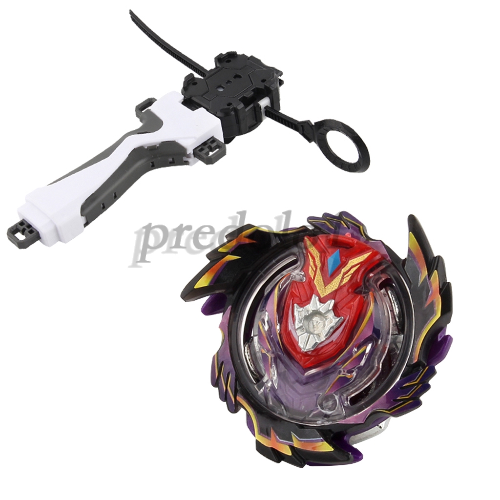 Mainan Beyblade/Gasing Strike God Valkyrie Mugen B-96 Bahan Metal + Tarikan Putar untuk Anak