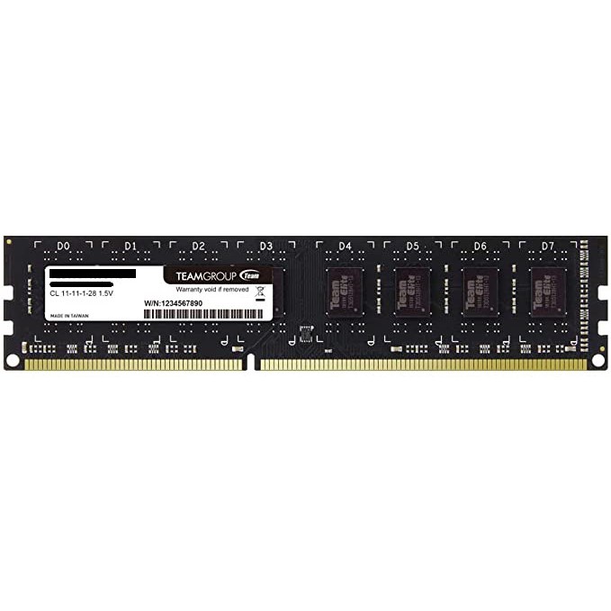 Ram Team elite 4gb ddr3 pc3-12800 1600mhz 1.5v longdimm - Ram memory komputer pc