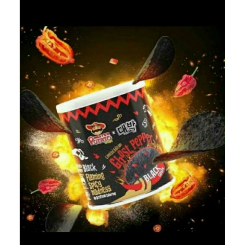 

NEW! Mister Potato Daebak Ghost Pepper Limited Edition