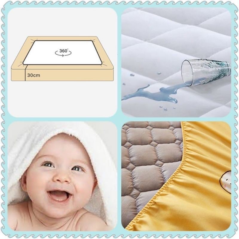Sprei waterproof / Sprei Anti Air  size 180x200, 160 x200 , 120x200,200x200