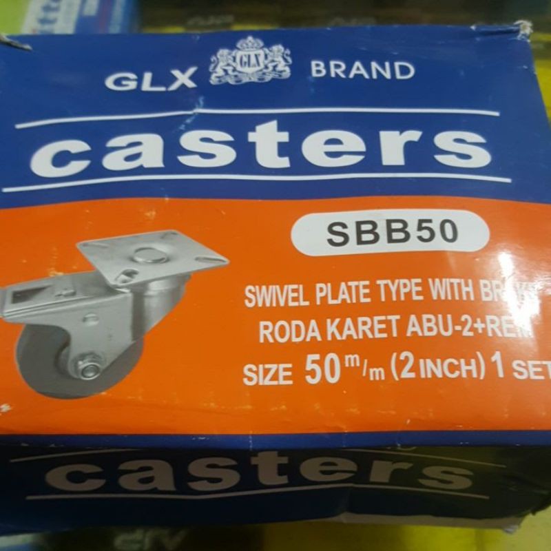 RODA ETALASE  2"(4set)