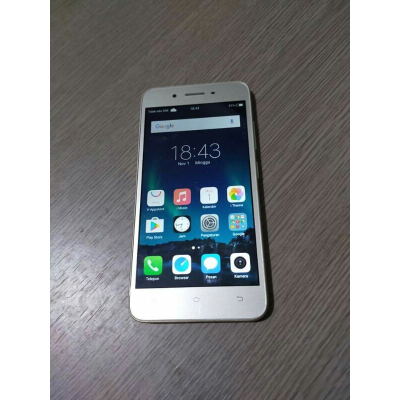 Jual HP Handphone Second Seken Vivo Y53 Ram 2/16 HP Bekas Berkualitas No Minus