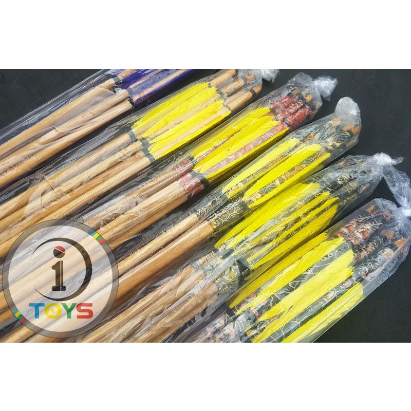 Arrow untuk usia Anak bahan Ramin Vanes Entog