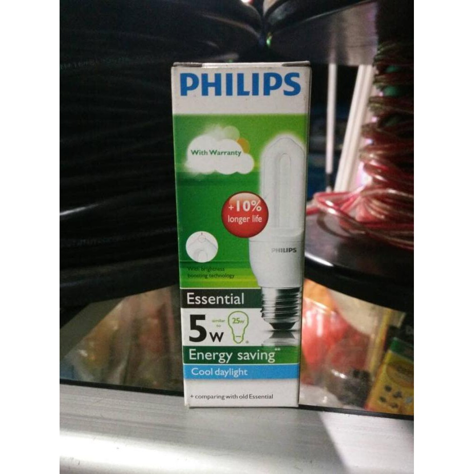 Lampu 5 Watt Philips Essential ratele992 Kualitas Baik
