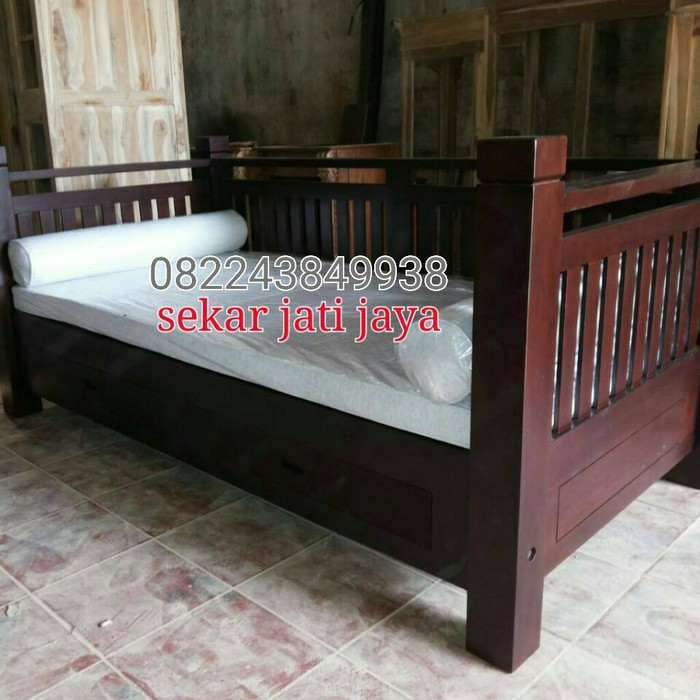 Kursi bale bale resban jati jepara bisa custom include matras
