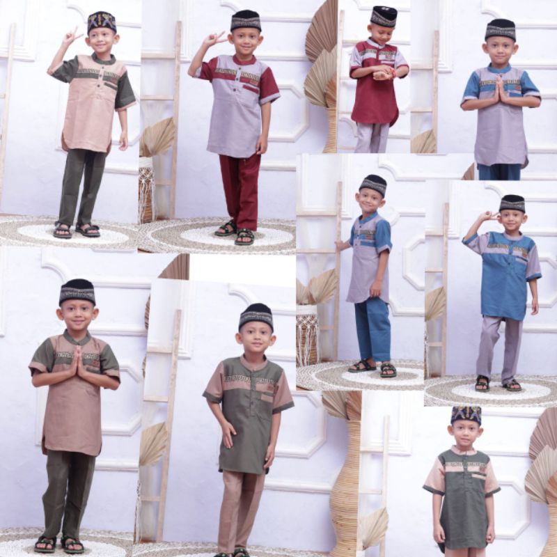 SETELAN KOKO ANAK LENGAN PENDEK