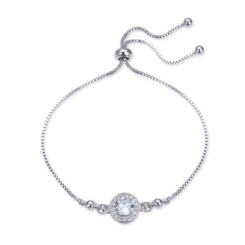 HYL JEWELRY COD  Couple Gelang Titaniun Bracelet Perak Wanita Diamond Titanium Premium Lapis 18K Anti Karat Berlian Korea Untuk Wanita Perhiasan perak 32b