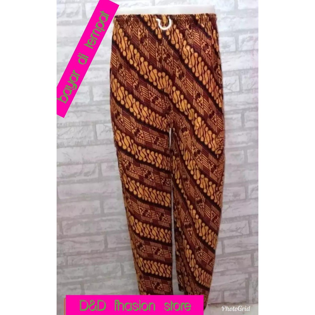 Celana batik boim dewasa {motif random]