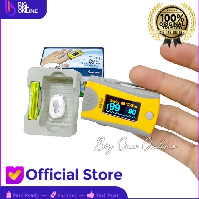 Finger Pulse Oximeter Saturasi ONEMED, Alat Pengukur kadar Oksigen