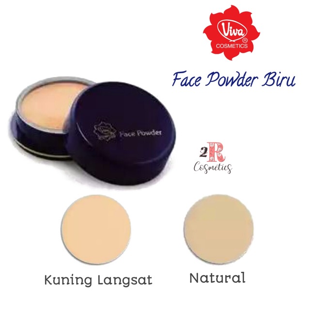 Viva Face Powder Biru - 14 gr