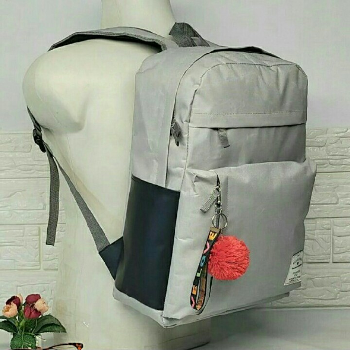 TAS RANSEL SEKOLAH WANITA dan PRIA TAS PUNGGUNG/BACKPACK ANAK REMAJA CRV 004