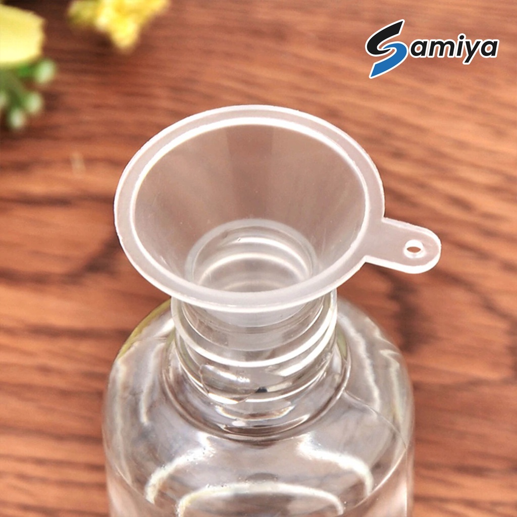 small perfume oil funnel plastic / corong plastik penuang botol minyak parfum serbaguna