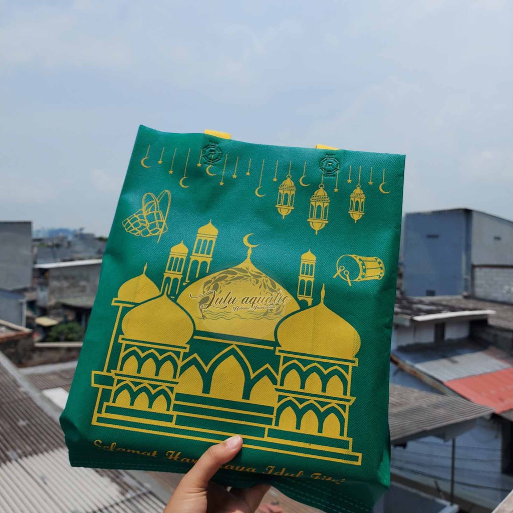 

Goodie Bag Lebaran/ Tas Souvenir Idul Fitri uk 30x40x8