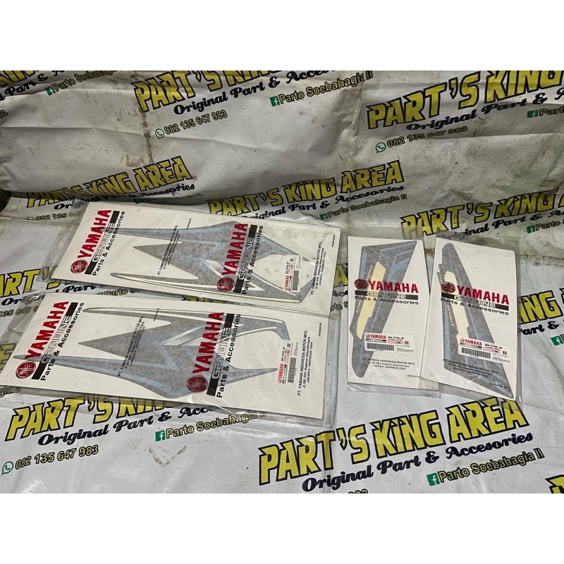 Striping rx king 2004 biru hitam original