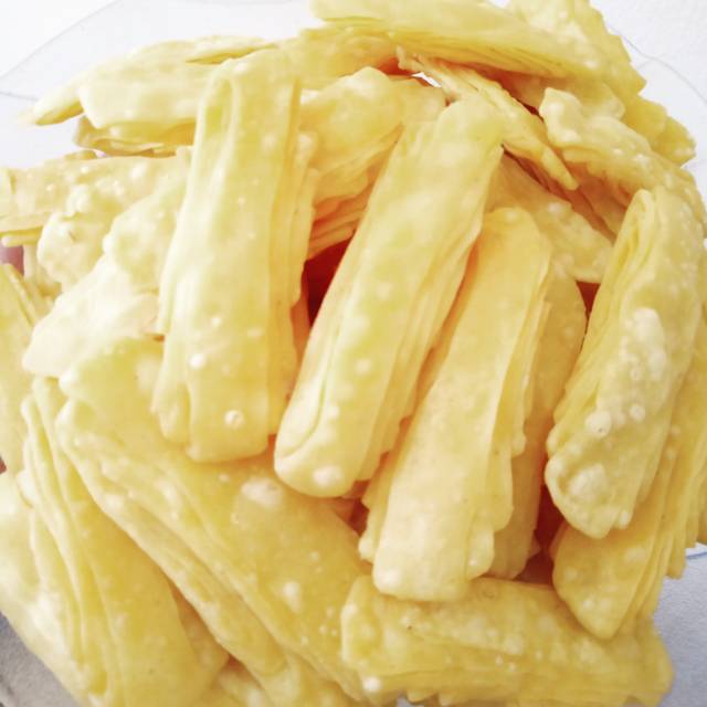 

Keripik Zamya/Keripik Bentuk Unik/Kulit Tiram