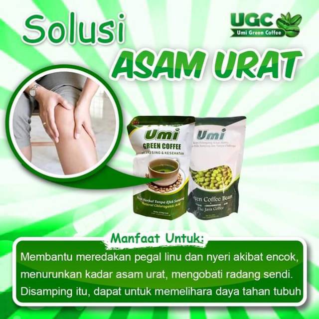 

Umi green coffee