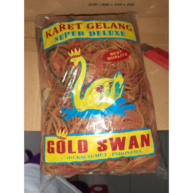 KARET GELANG PENTIL MEREK ANGSA (500 GR)