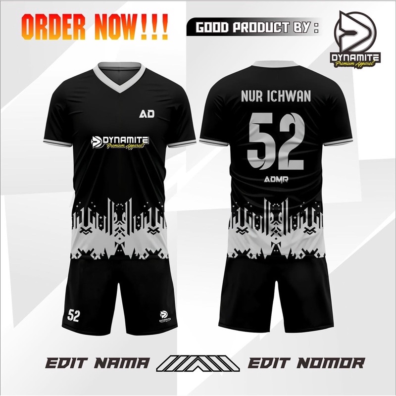 Parama | Promo Baju Jersey Custom Satuan Keren Premium Futsal Sepakbola Voli Volley Tenis Pingpong
