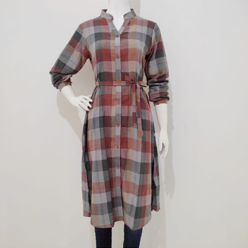 LONG TUNIK WANITA ALLYZZIA BRANDED ORIGINAL MURAH LGTNKALLYZ227