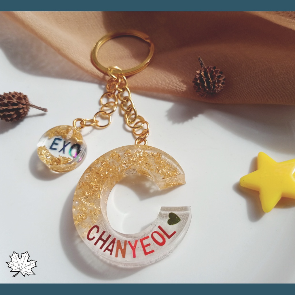 RESIN KEYCHAIN/ACRYLIC/CUSTOM/KPOP/EXO/EXODUS