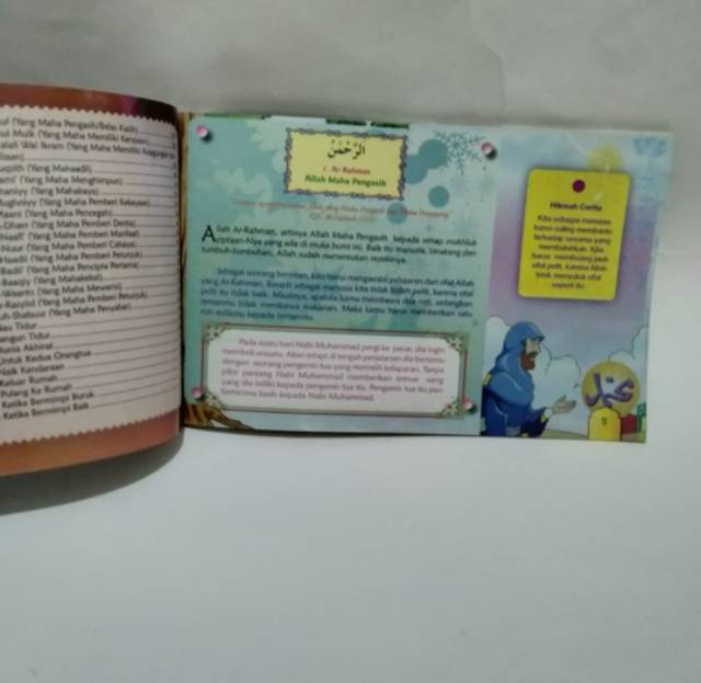 99  ASMAUL HUSNA KISAH & MUKJIZAT  MEMBINA AKHLAK MULIA ANAK FULL COLOURpenulis : Ustadz Hanafi-2