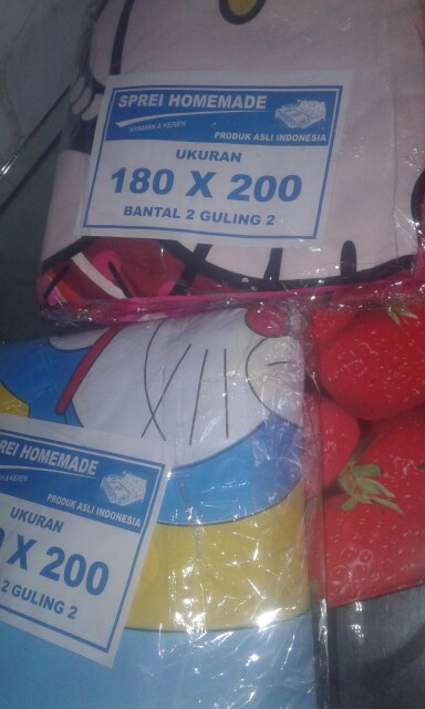 Sprei Homemade Murah Karakter Dewasa Anak Motif Bunga Maliza