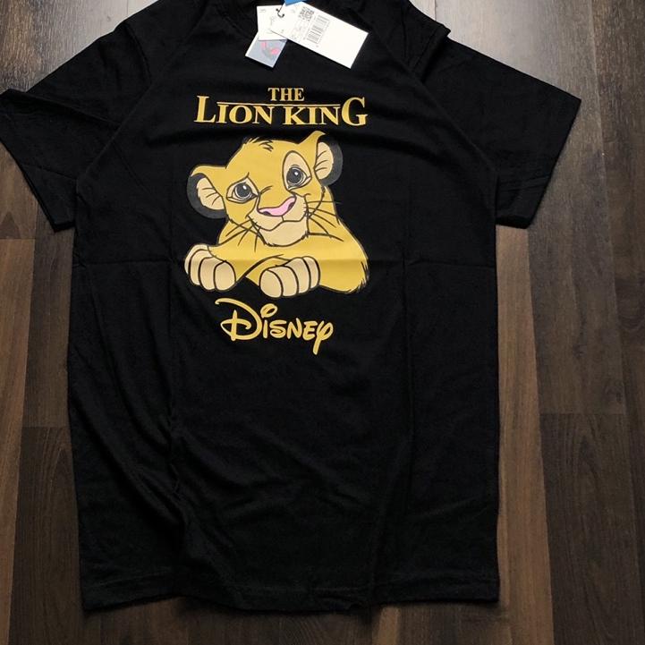 Wow Murah Meriah.. Kaos ZARA - The Lion King Hitam Fulltag + Label
