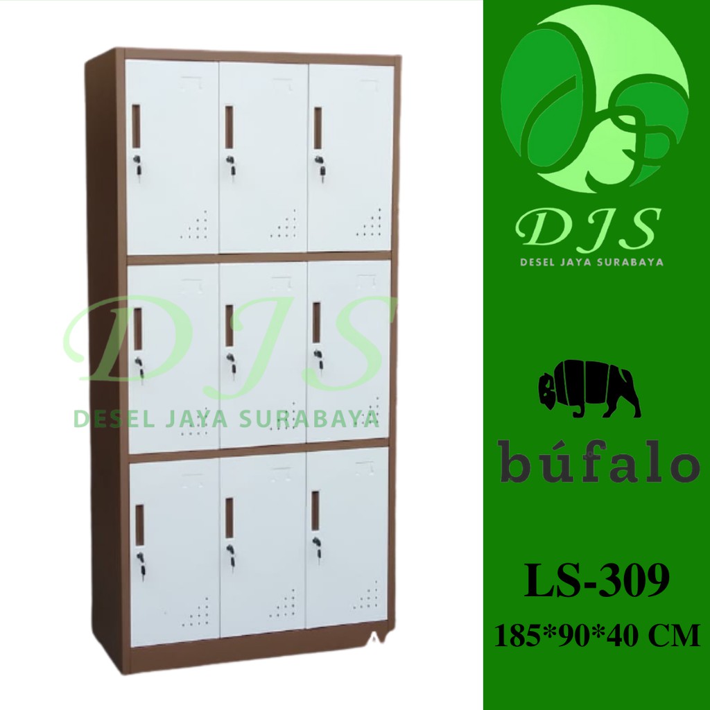 Loker Besi 9 Pintu AC-LS309 - Locker Besi 9 pintu - Loker besi serbaguna - Loker Besi - Locker Besi 