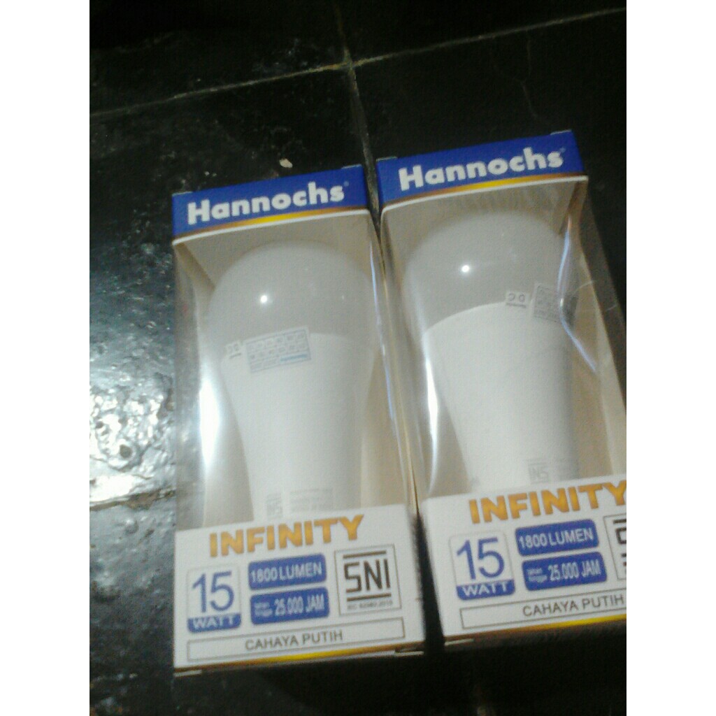 BOHLAM LED BULB Hannochs Infinity 15W Lampu LED HANNOCHS INFINITY 15 watt Putih Hannochs Infinity