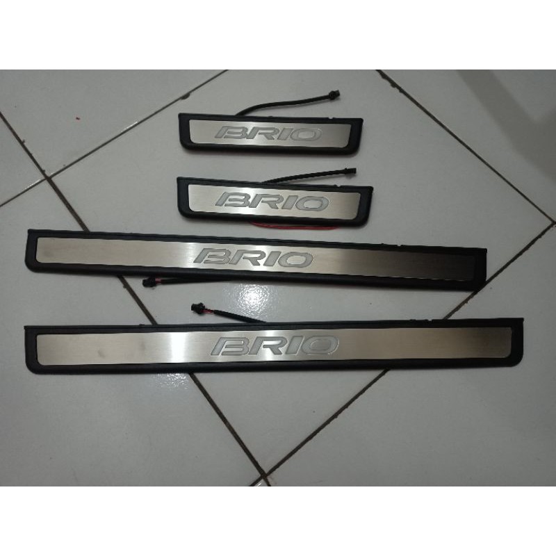 Sillplate Led Honda Brio Model OEM Sill plate LED BRIO