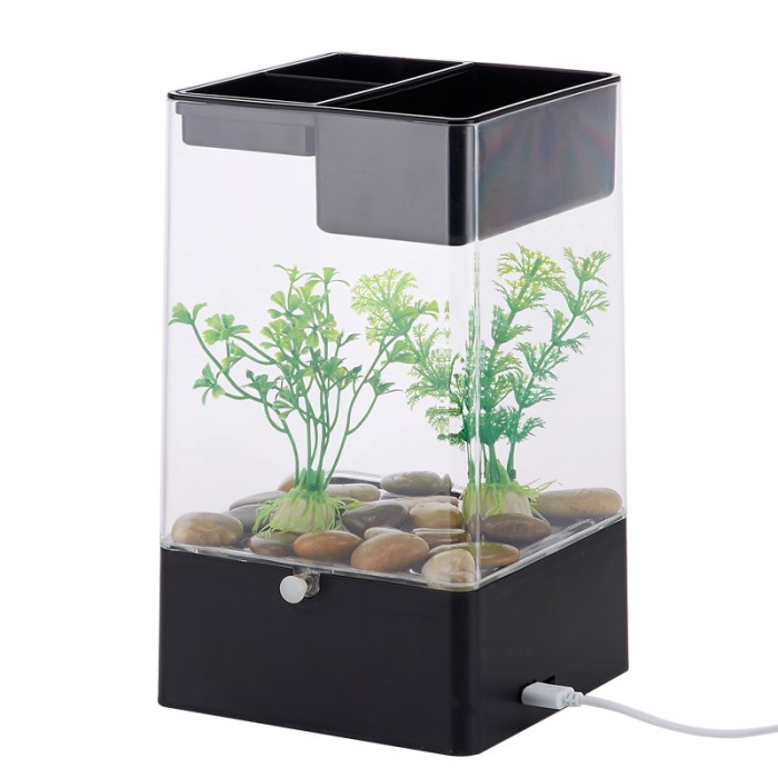 Desktop Acrylic Mini Aquarium / Akuarium Import