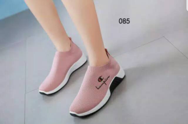 Ck 08 Sneakers Wanita Santai - Kanvas 3cm-2