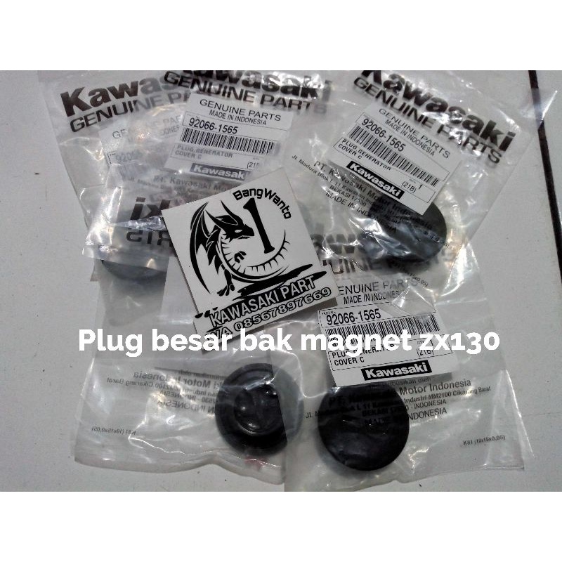Plug Tutup plastik besar bak magnet kawasaki zx130