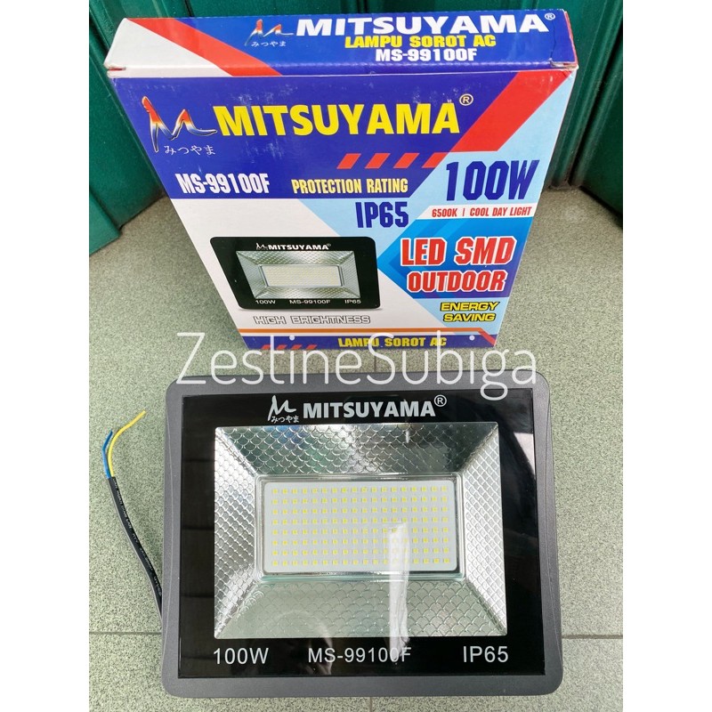 Lampu Sorot Tembak AC LED SMD MS-99100F Mitsuyama