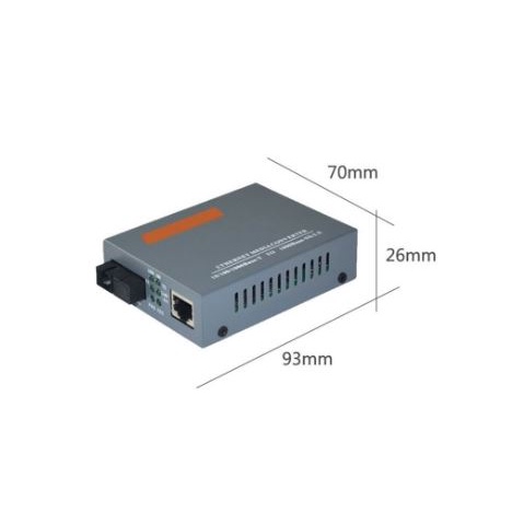 Fiber optical rj45 media converter Netlink Gigabit ethernet 10/100/1000 htb-gs-03 A/B set - Konverter FO to lan