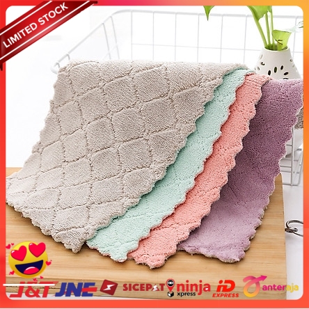 Kain Lap Anti Minyak Microfiber / Kain Lap Anti Minyak / Lap Cuci Piring