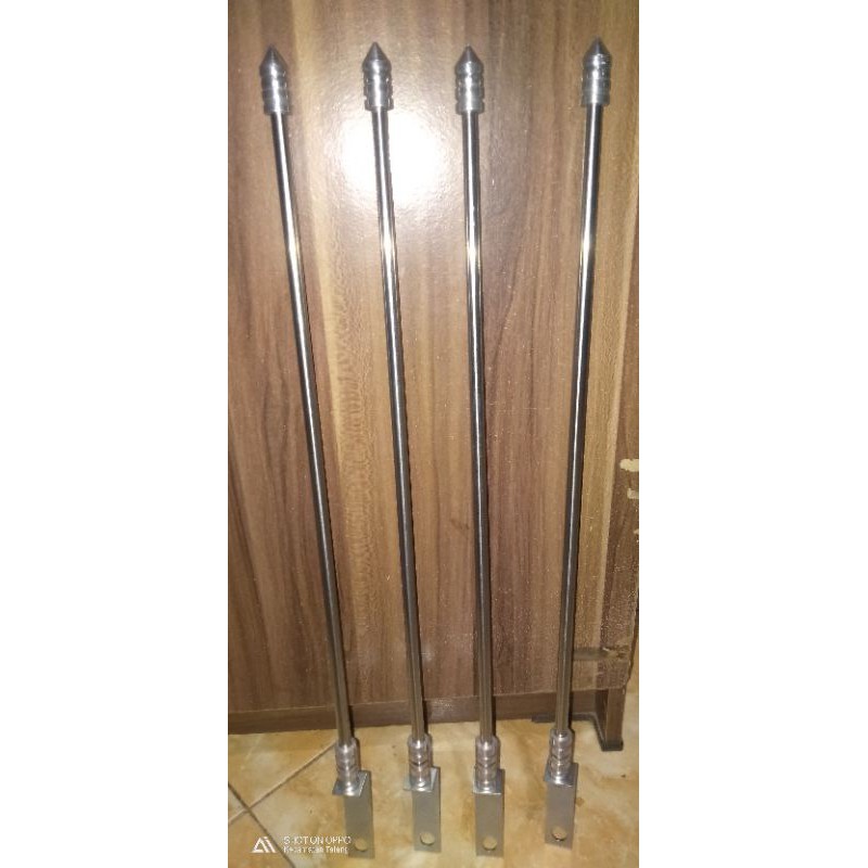 Tiang bendera sepeda onthel