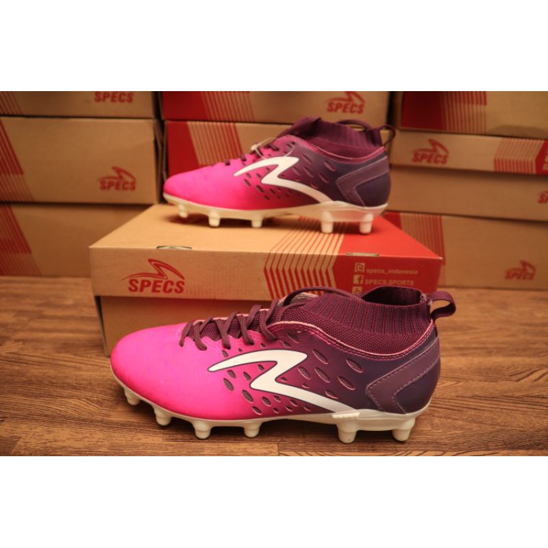 Sepatu Bola Specs Barricada Magna FG - Scandinavian/Purple
