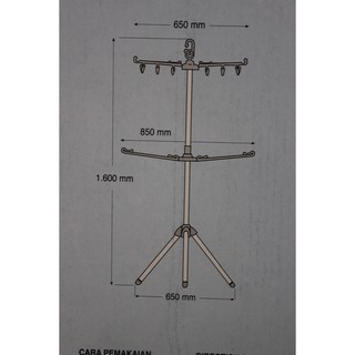 tripod hanger lion  star  gantungan  baju  bayi  kaos kaki DLL 