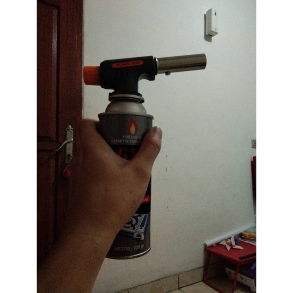 GOOD Kepala Tabung Gas Flame Gun Blow Torch Pemantik Pematik Keju Mozarella