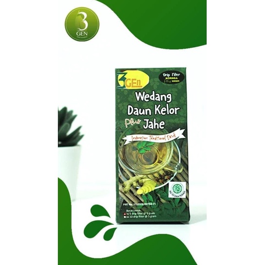 

3GEN - Minuman Tradisional Wedang Kelor Kemasan Dripfilter