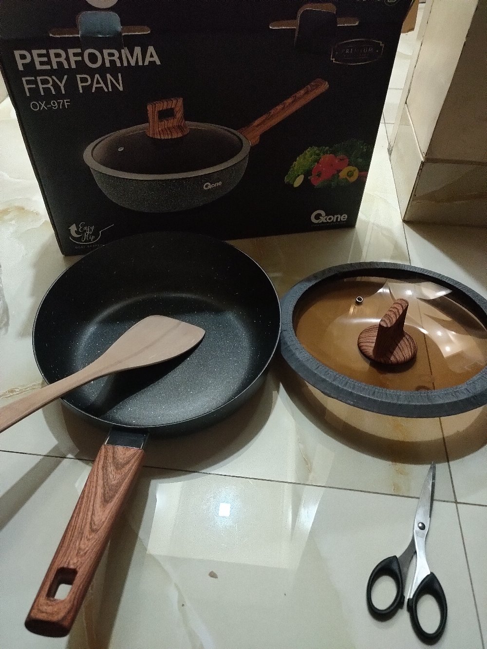 Wajan Oxone Ox-97f Performa Fry Pan 26cm High Quality [original]