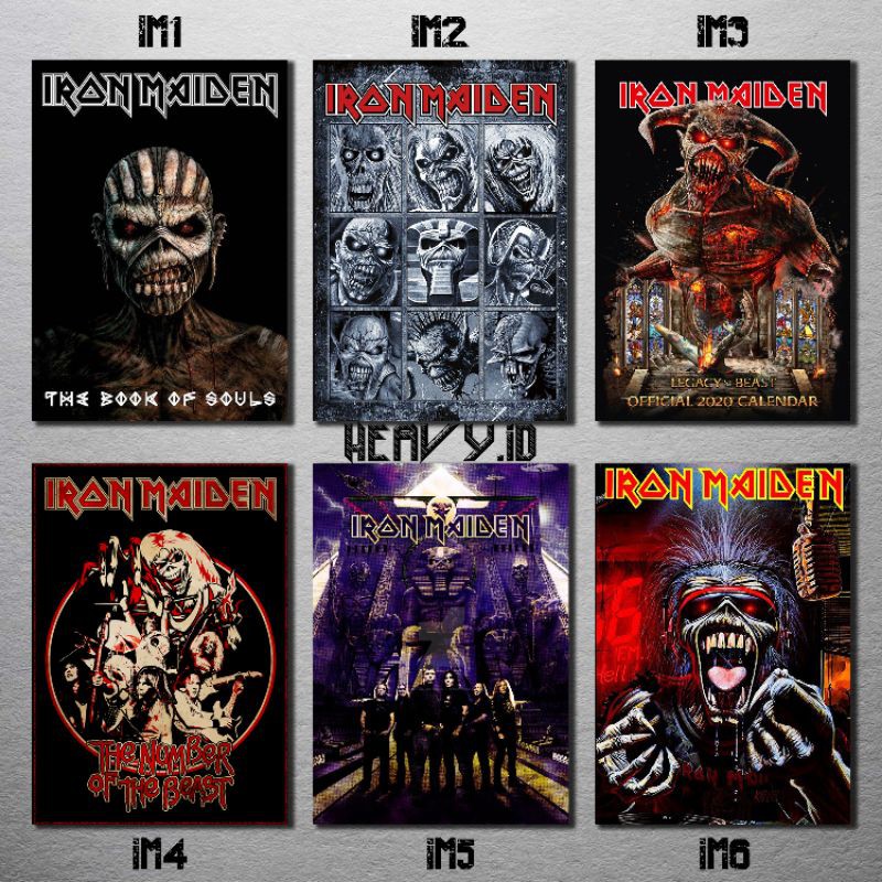 POSTER BAND A3 IRON MAIDEN