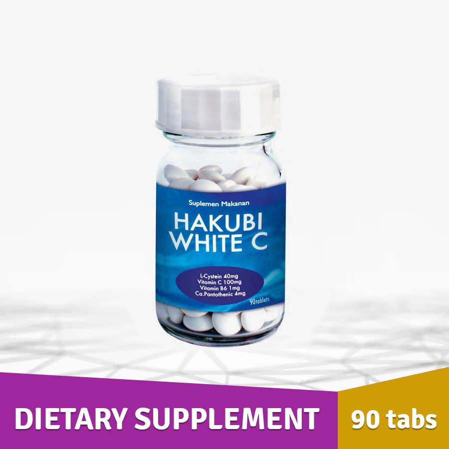 Original Hakubi White C Tablet isi 90 Tablets Original