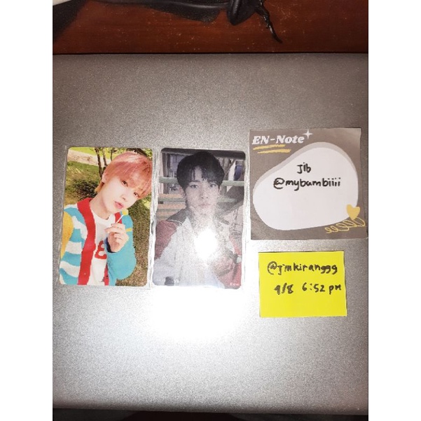 [OFFICIAL] ENHYPEN PHOTOCARD - HEESEUNG LD PWS BDC SELCA & SUNOO SG22 (BOOKED)