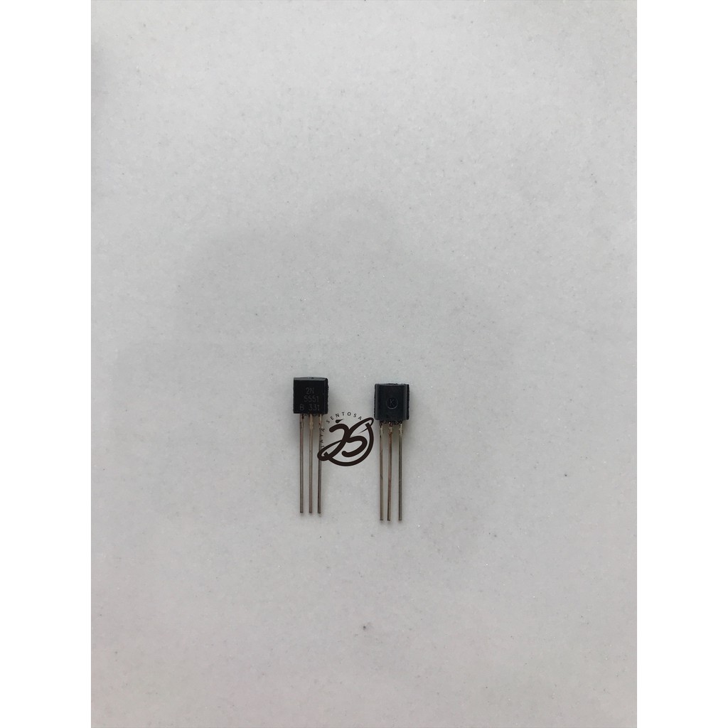 2N5551 TRANSISTOR (1 BUAH) 2N 5551 ASLI ORIGINAL 2 N 5551 ORI