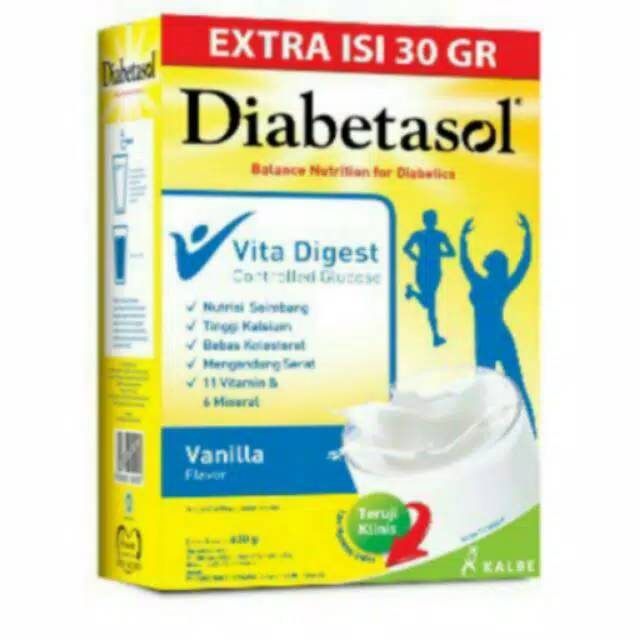 

Diabetasol rasa vanila 600+30gr