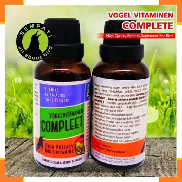 Makanan & Vitamin Hewan 5602 VOGEL VITAMINEN COMPLEET VITAMIN  ER-174