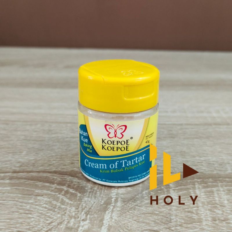

Koepoe Koepoe Cream Of Tartar 43gr / Krim Bubuk Pelapis Kue
